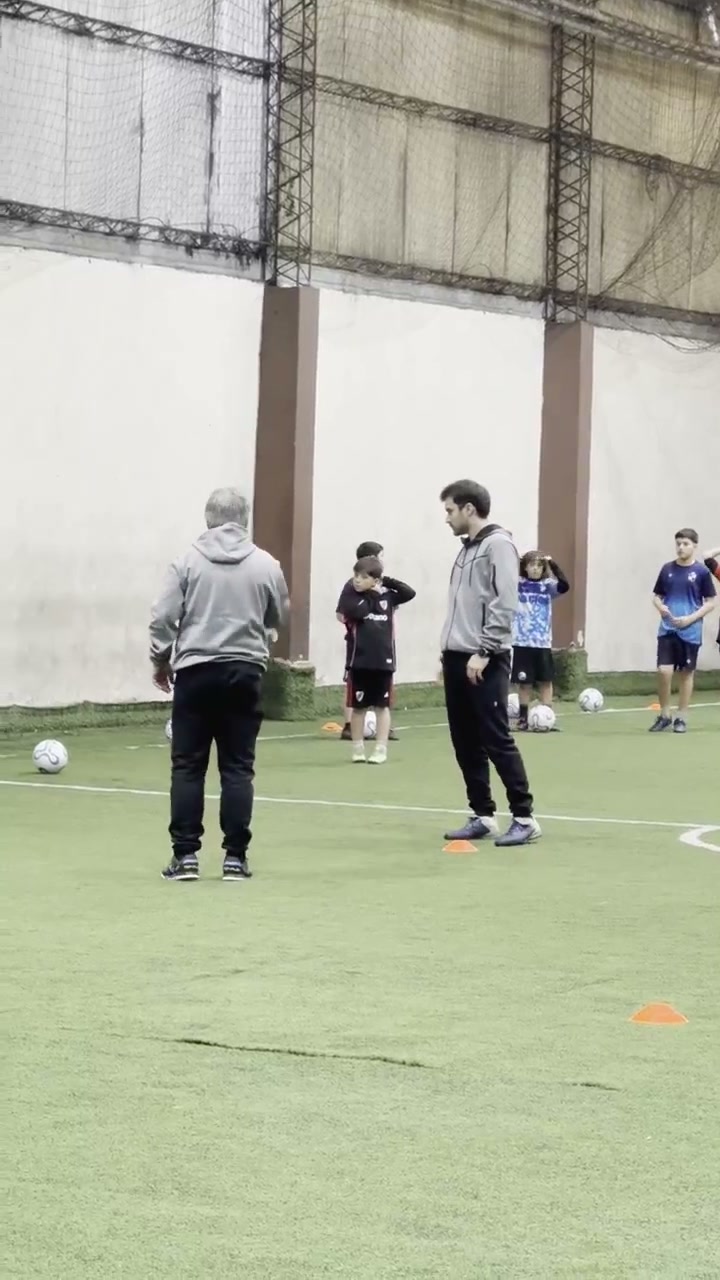 Entrenamiento colectivo del grupo